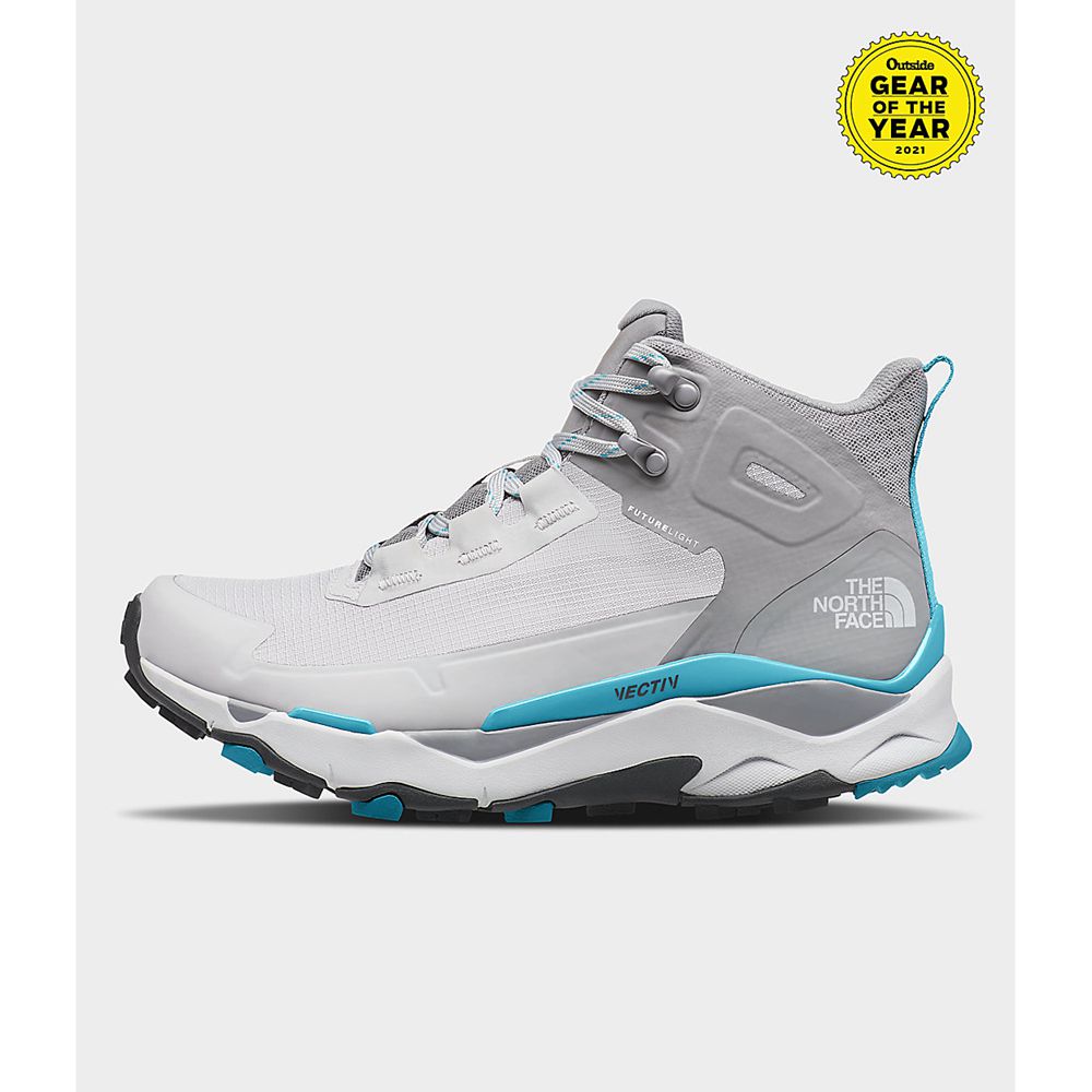 The North Face Hiking Boots Womens Australia - The North Face Vectiv Exploris Mid Futurelight™ Grey